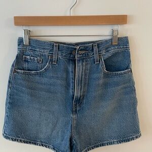 Levi's Women's Blue Jean Shorts